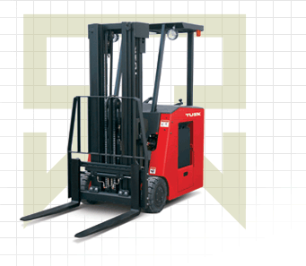 美國Tusk 6,000 lbs三輪電動平衡重叉車 4,000-6,000 lbs