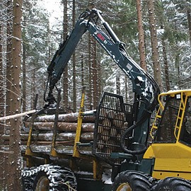 芬蘭(HIAB)LOGLIFT 91 F木材抓舉搬運(yùn)叉車 LOGLIFT 91 F