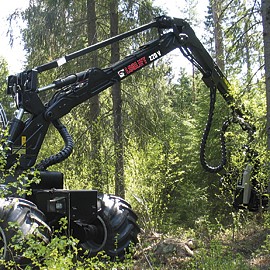 芬蘭(HIAB)LOGLIFT 220 V木材抓舉搬運(yùn)叉車 LOGLIFT 220 V