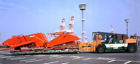 TCM RORO滾裝船用牽引叉車