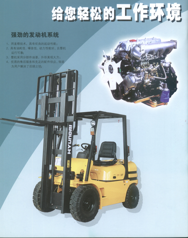 北京現(xiàn)代:平衡重叉車 CPC30F
