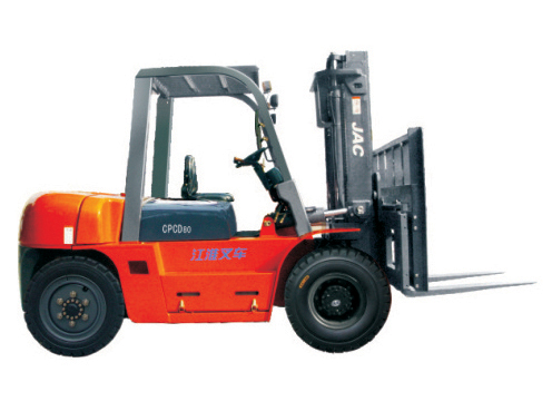 江淮重工8噸內(nèi)燃柴油平衡重叉車(chē) CPCD80
