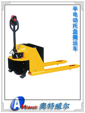 北京半電動(dòng)托盤搬運(yùn)車（叉車） 半電動(dòng)搬運(yùn)車DM-CBD12D/15D