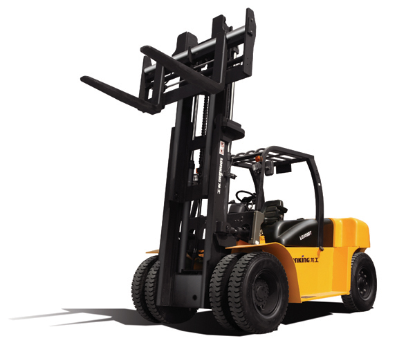 金銀寶：龍工LG100DT內(nèi)燃平衡重柴油叉車 LG100DT