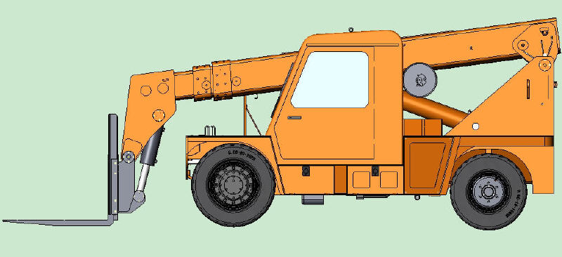 衡陽市鼎威SCZ70-A伸縮臂叉（吊）裝機(jī) SCZ70-A