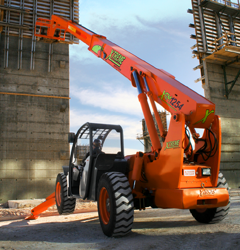 XR1254 Telehandler Reachfork Forklift XR1254