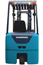供應(yīng)三輪電動(dòng)叉車 SWFE18AC-4F1