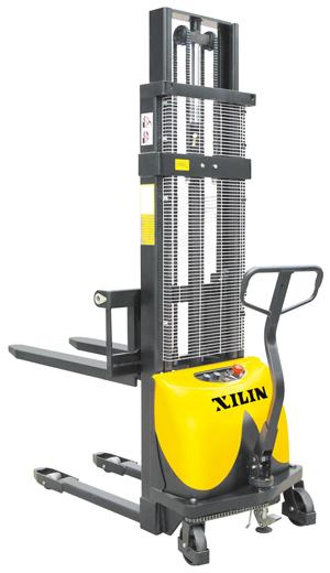 堆高車(chē)濟(jì)南堆高車(chē)1噸1.5噸（半電動(dòng)堆高車(chē) CDD10B/15B半電動(dòng)堆垛車(chē)