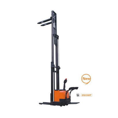 全電動(dòng)堆高車，CS1550T，諾力牌站立式全電動(dòng)堆高機(jī)，松江叉車 CS1550T