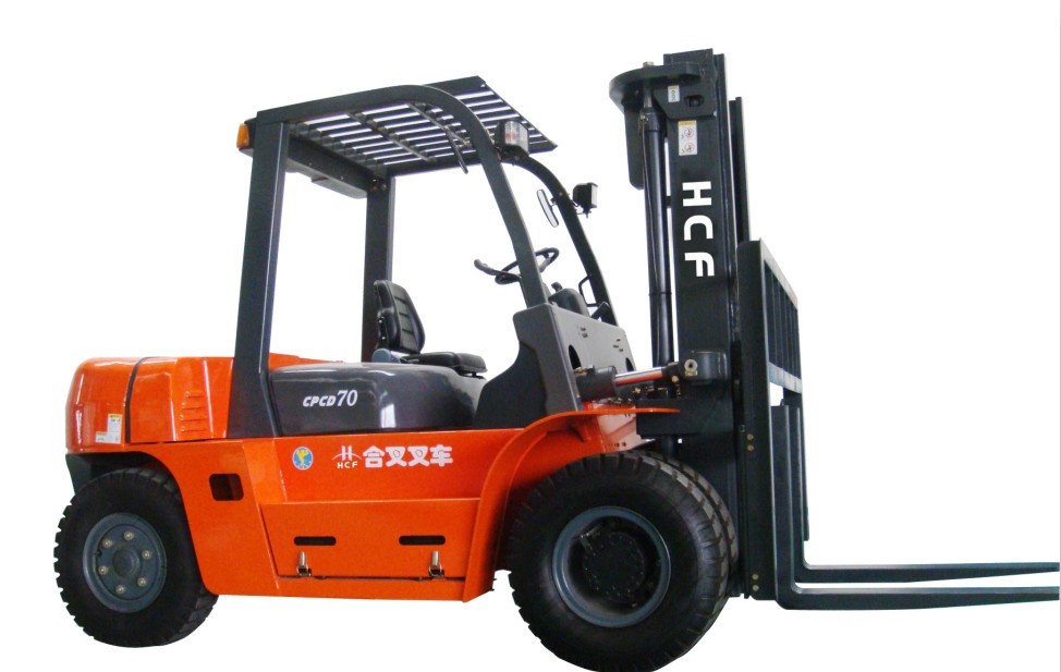 安徽合叉內(nèi)燃平衡重石材專用叉車 CPCD70S