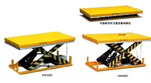 無錫大隆HW標準型電動升降平臺