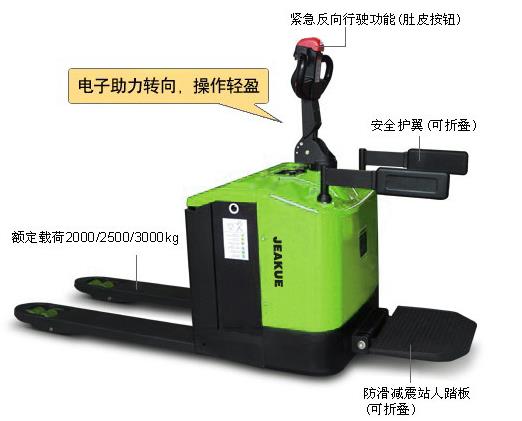 站駕式全電動(dòng)搬運(yùn)車(chē)（電子轉(zhuǎn)向） JK8029