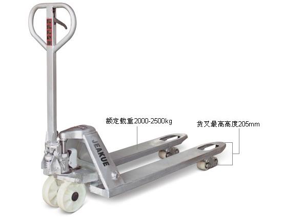 鍍鋅型手動液壓搬運車 JK8101
