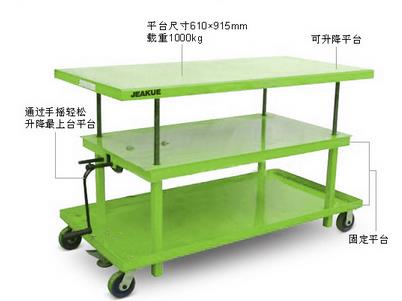 手搖機(jī)械式平臺(tái)車(三層) JK8785