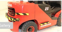Counterbalance forklift truks