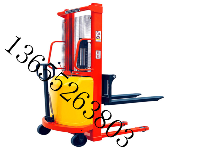 1.5噸升高1.6米半電動(dòng)堆高車，半電動(dòng)叉車，電動(dòng)裝卸車