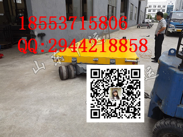 非標(biāo)重型模具搬運(yùn)雙向引牽平板拖車