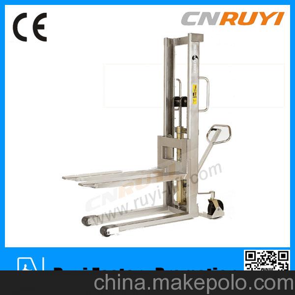 淮安經(jīng)銷不銹鋼手動推高車 CSY1016