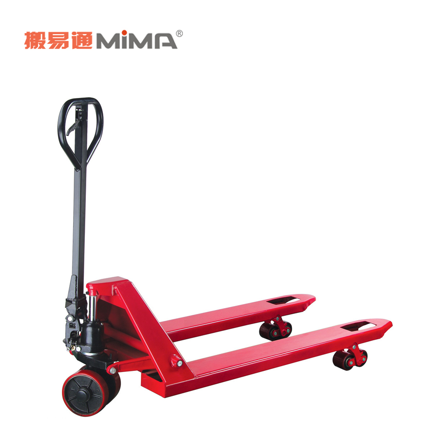 合肥搬易通 MIMA手動液壓車 液壓搬運(yùn)車 手動液壓搬運(yùn)車