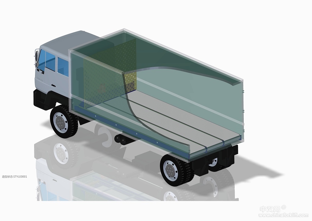 馳運車載鏈板輸送機