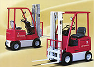豐田3系列0.9噸四輪電動(dòng)叉車 3FB9