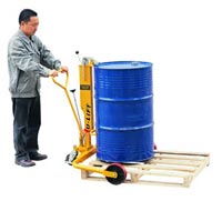 無(wú)錫虎力DTW250型0.25噸液壓式油桶搬運(yùn)車 DTW250