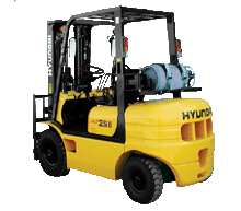 北京現(xiàn)代HLF系列2.5噸平衡重式雙燃料叉車 HLF25II